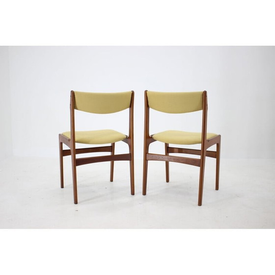 Image 1 of Set di 5 sedie vintage in teak, Danimarca 1960