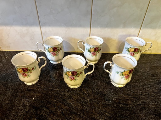 Royal Southampton Bone China Porcelain Cups