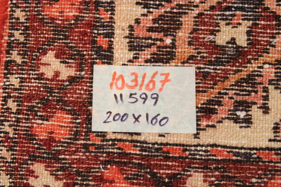 Image 1 of Original Persian Rug Nomadic & Village Rug Shiraz 200 X 160 Cm Top Condition