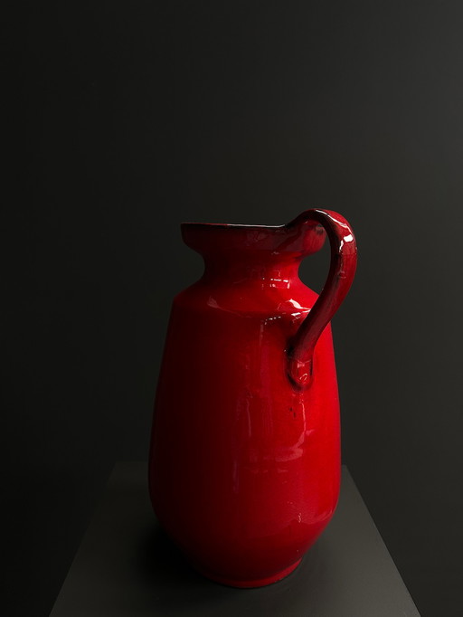 Vase Vintage Big Red