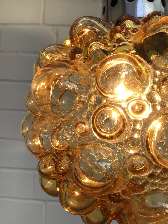 Image 1 of Mid - Century 70S Bubble Glass Pendant Light