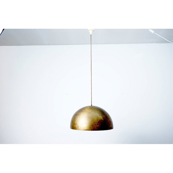 Image 1 of Vintage Space Age bronze pendant lamp from Staff, Germany