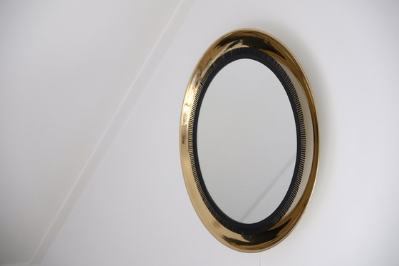 Image 1 of Wall Mirror With Lighting 1970s