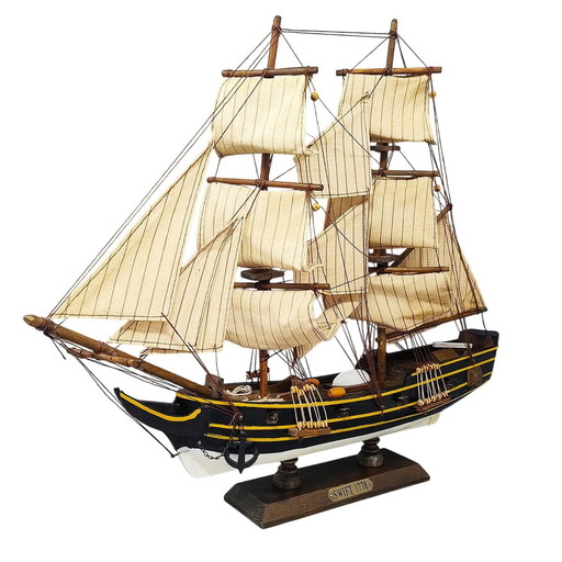 1970S Astonishing Swift 1778 Model Ship. Handmade. Made In England