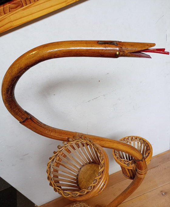 Image 1 of Porte-plante vintage serpent