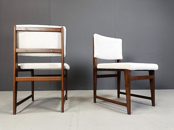 Image 1 of Mid Century Teak Scandinavian Dining Chairs, 1960S