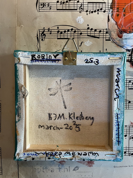 Image 1 of Cuadro de un petirrojo