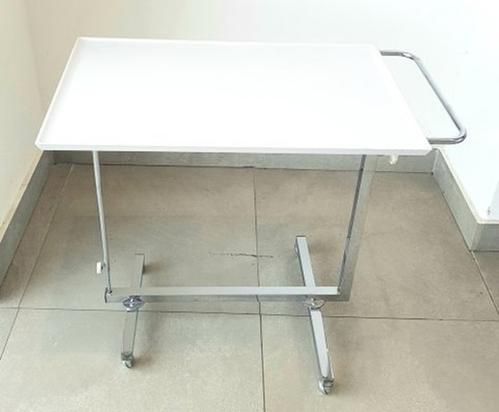 Image 1 of Multi-Purpose White Folding Table From Bremshey & Co