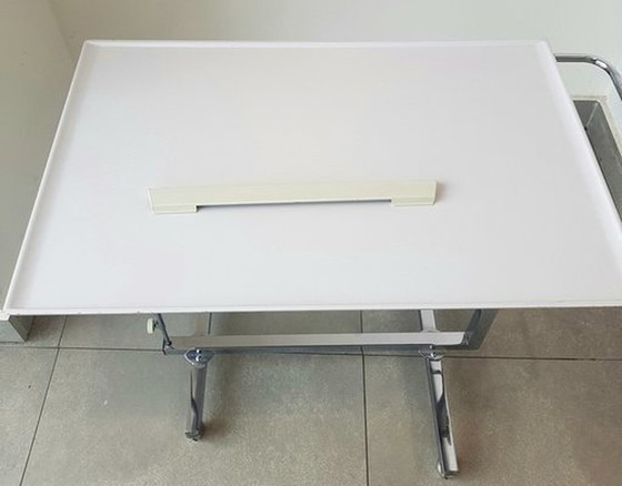 Image 1 of Multi-Purpose White Folding Table From Bremshey & Co