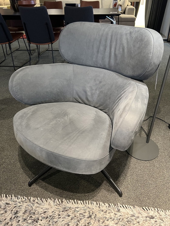 Image 1 of Pode Bibo Fauteuil avec pouf Cuir