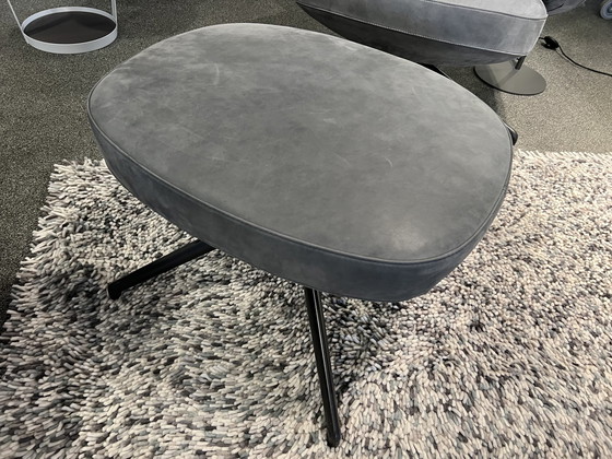 Image 1 of Pode Bibo Fauteuil avec pouf Cuir