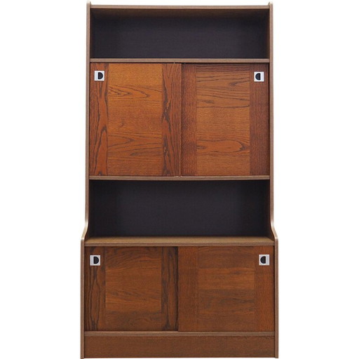 Oak bookcase, Danish design, 1970s, production: Denmark