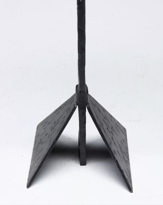 Image 1 of 2 Brutalist Candle Holders