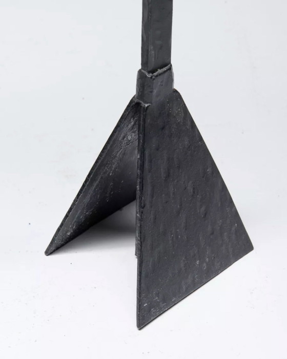 Image 1 of 2 Brutalist Candle Holders