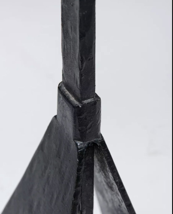 Image 1 of 2 Brutalist Candle Holders