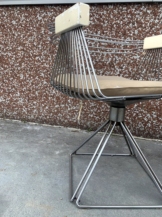 Image 1 of Set di 2 poltrone Delta Wire Rudi Verelst