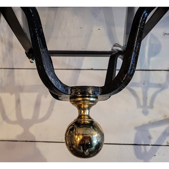Image 1 of Vintage brass and Pvc street lantern