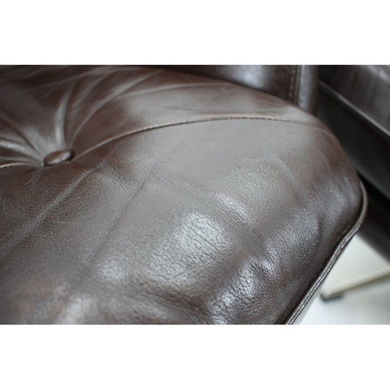 Image 1 of Poltrona girevole vintage in similpelle, anni '70