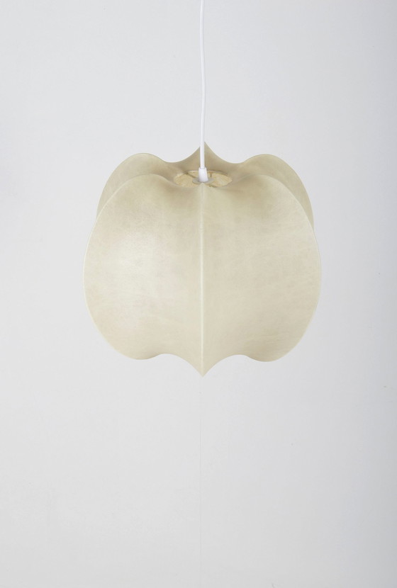 Image 1 of Vintage Cocoon Pendant Lamp By Friedel Wauer For Goldkant Leuchten, 1960s