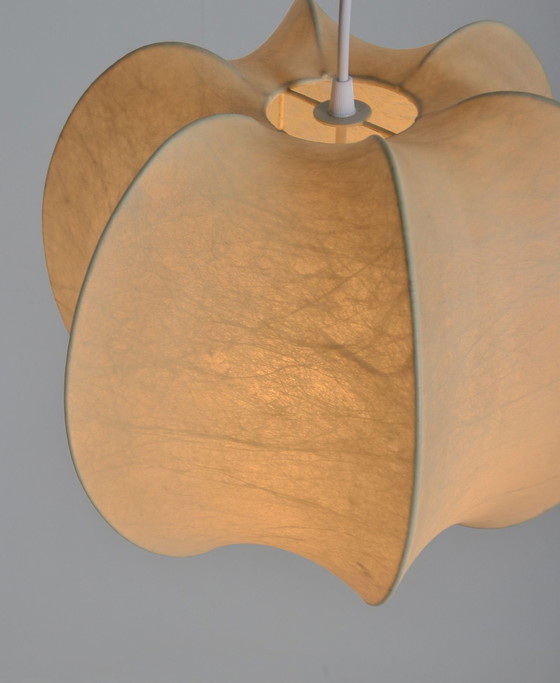 Image 1 of Vintage Cocoon Pendant Lamp By Friedel Wauer For Goldkant Leuchten, 1960s