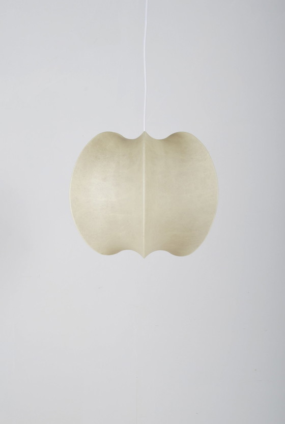 Image 1 of Vintage Cocoon Pendant Lamp By Friedel Wauer For Goldkant Leuchten, 1960s