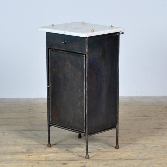 Image 1 of Iron Nightstand, 1910S