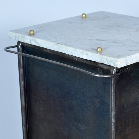 Image 1 of Iron Nightstand, 1910S