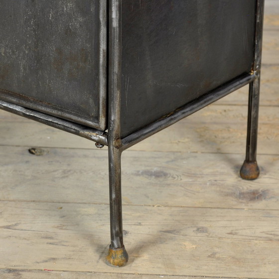 Image 1 of Iron Nightstand, 1910S