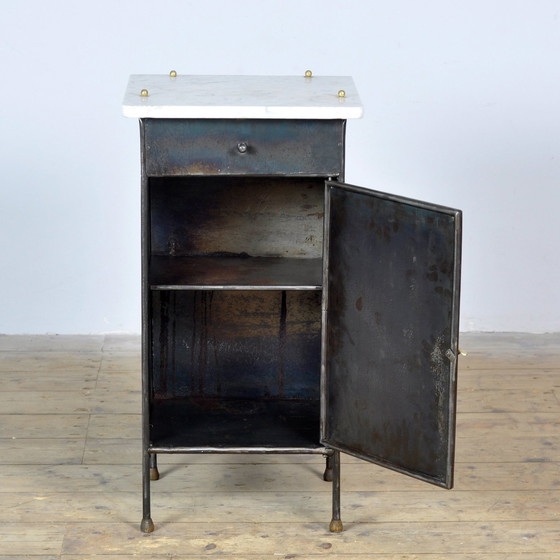 Image 1 of Iron Nightstand, 1910S