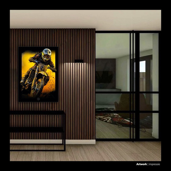 Image 1 of Motocross giallo Mx