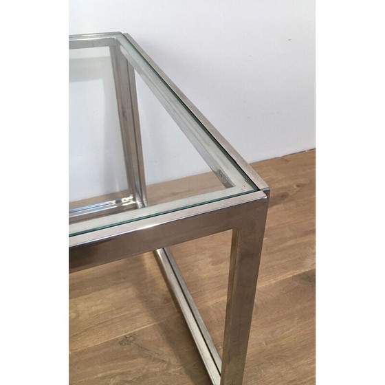 Image 1 of Coppia di estremità cromate per divano vintage, 1970