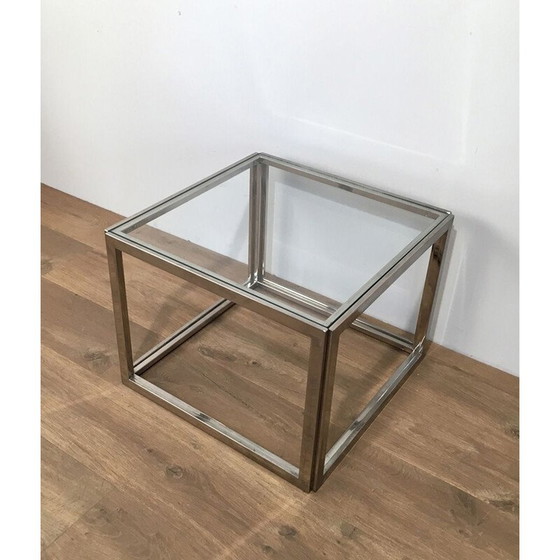 Image 1 of Coppia di estremità cromate per divano vintage, 1970