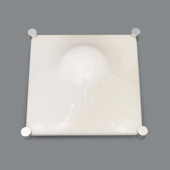 Image 1 of Vintage "Bolla" ceiling lamp in metal and aluminum by Elio Martinelli for Martinelli Luce, 1970