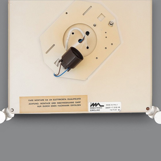 Image 1 of Vintage "Bolla" ceiling lamp in metal and aluminum by Elio Martinelli for Martinelli Luce, 1970