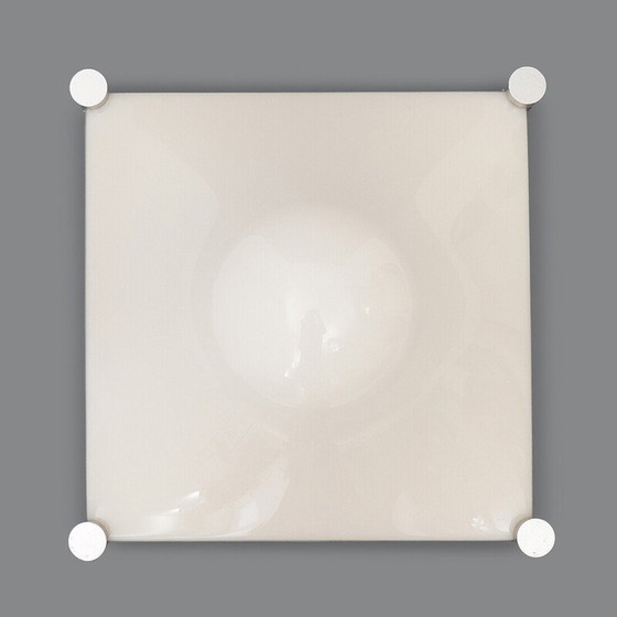 Image 1 of Vintage "Bolla" ceiling lamp in metal and aluminum by Elio Martinelli for Martinelli Luce, 1970