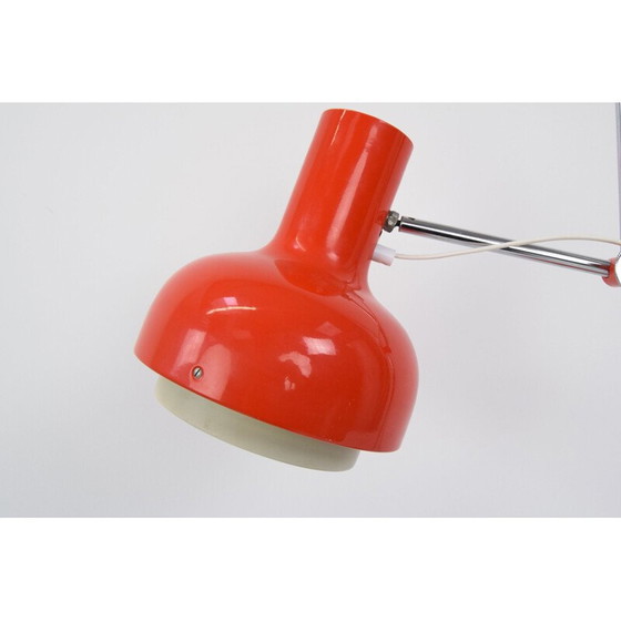 Image 1 of Vintage metal and chrome lamp by Josef Hurka for Napako, Czechoslovakia 1970
