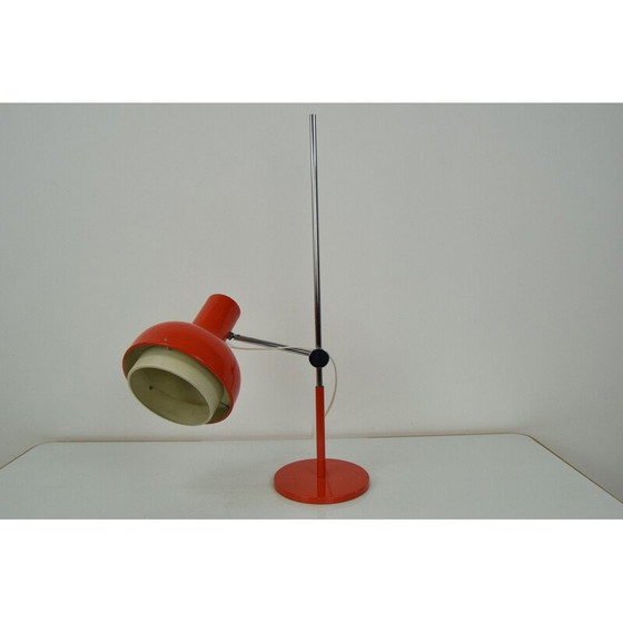 Image 1 of Vintage metal and chrome lamp by Josef Hurka for Napako, Czechoslovakia 1970