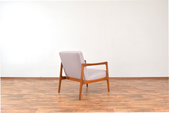 Image 1 of Mid-Century Swedish Teak Lounge Chair By Alf Svensson For Dux, 1960S.