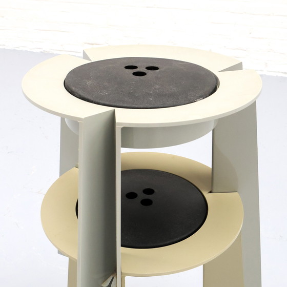 Image 1 of Set Of 2 Stools Allesandro Mendini For Venini 80S