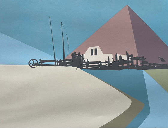 Image 1 of Marcus' Hoorn - “Dutch Pyramid”- Silkscreen