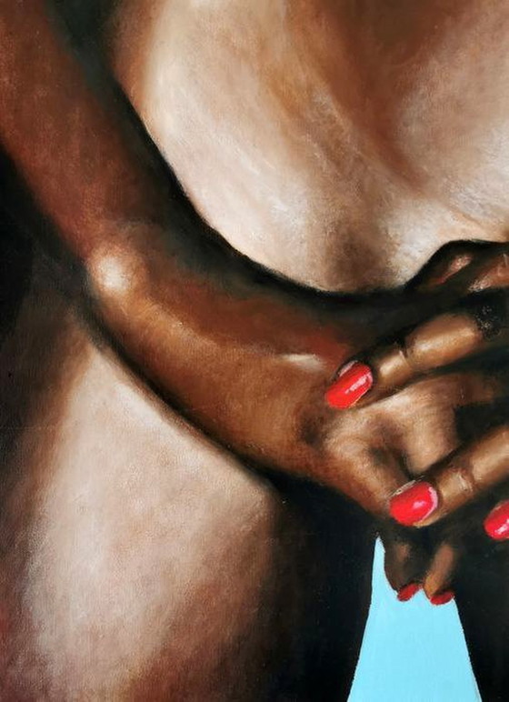 Image 1 of Painting - Olivia Caballero - Pudor - Contemporary Art - 2020