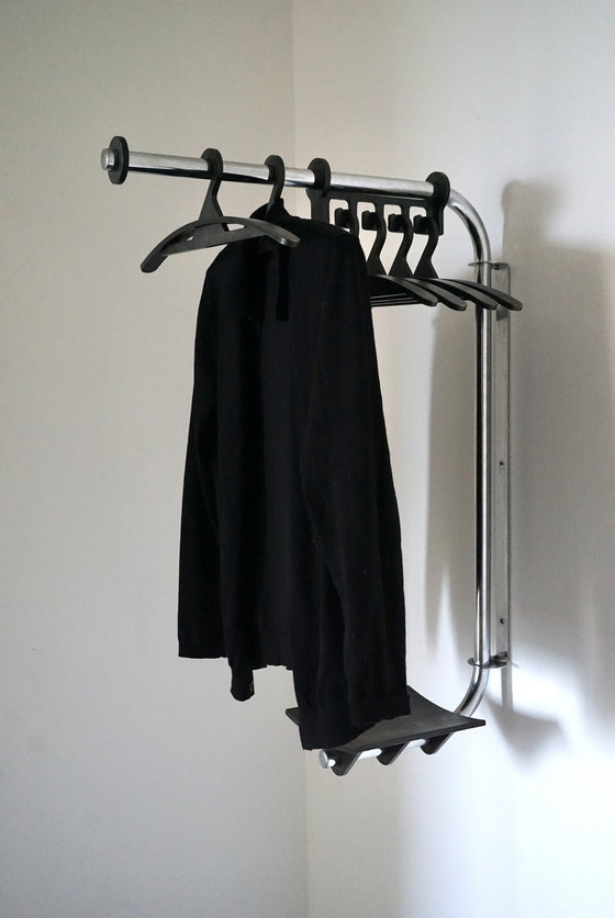 Image 1 of Wall-Mounted Coat Stand By Ruud Jan Kokke, 1970S