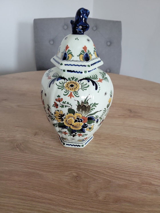 Image 1 of Delft porcelain vase