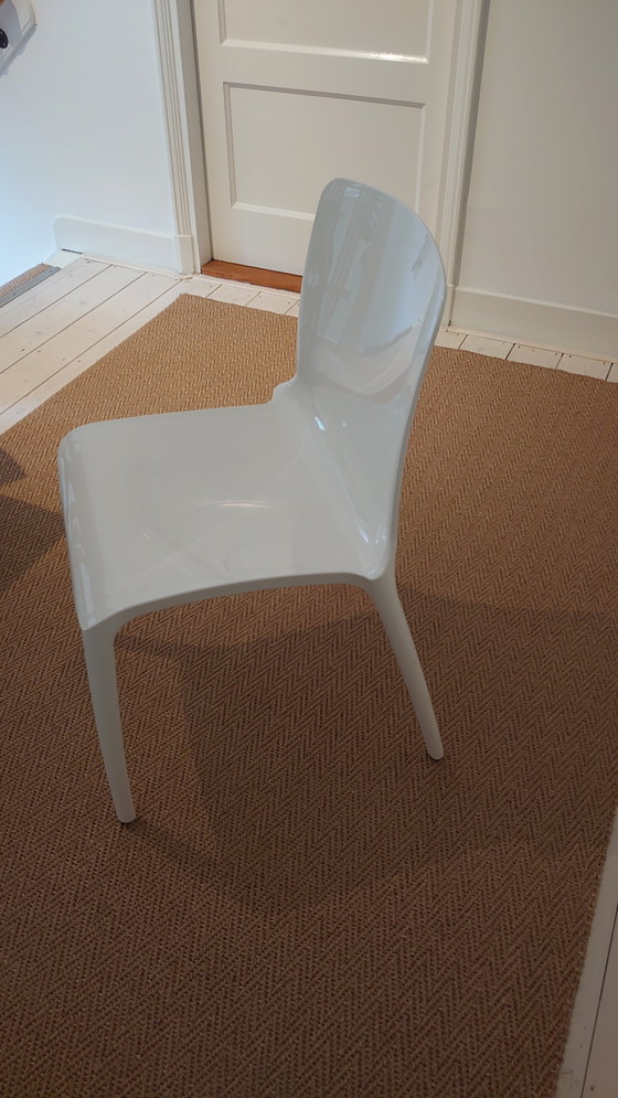 Image 1 of 4x Casprini Stacking Chair by M. Ziliani