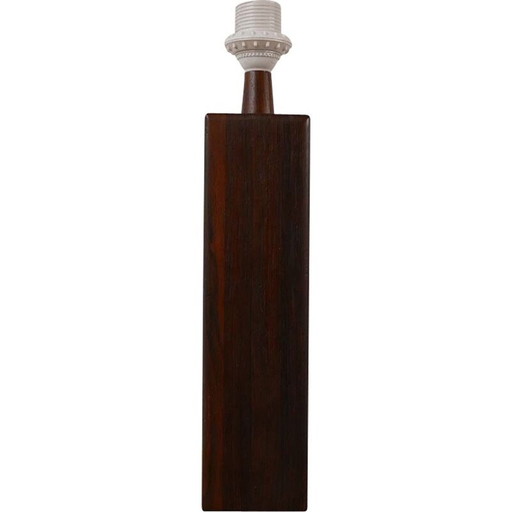 Lampada da tavolo vintage in teak, Svezia 1960
