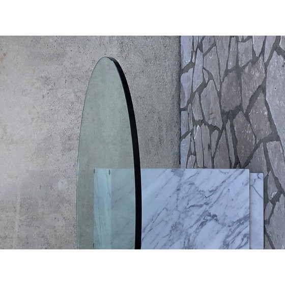 Image 1 of Large vintage table in Carrara marble 1970s