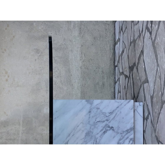 Image 1 of Large vintage table in Carrara marble 1970s