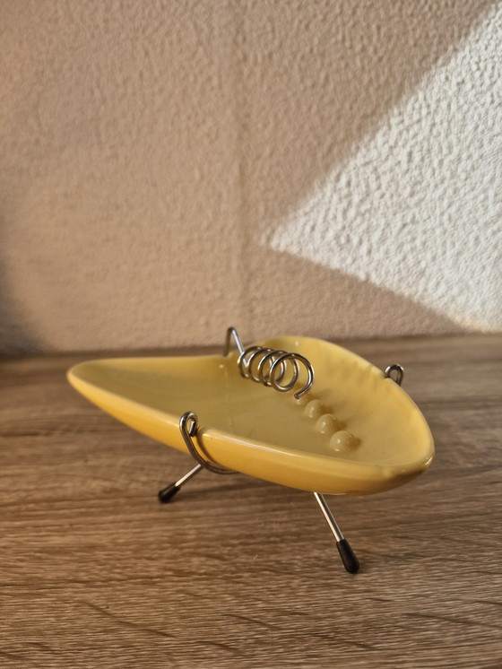 Image 1 of Vintage Ashtray Boomerang Years 60 Mid - Century
