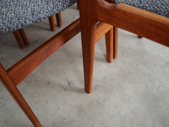 Image 1 of Set Of Six Teak Chairs, Danish Design, 1960S, Production: Denmark