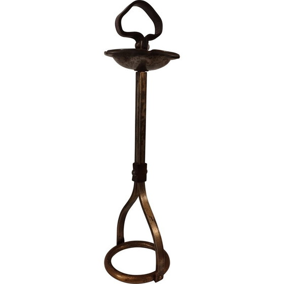 Image 1 of Vintage pedestal ashtray, 1984